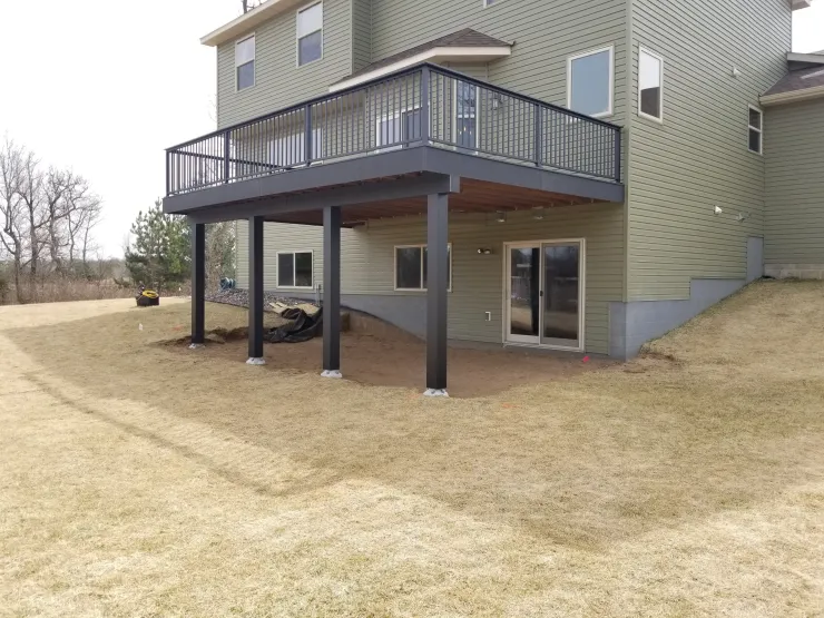 Big Lake 2020 Deckorators Mesa deck project - Foremost Construction